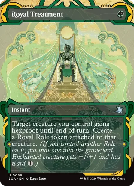 Royal Treatment, Secrets of Strixhaven Mystical Archive — Magic: The Gathering card