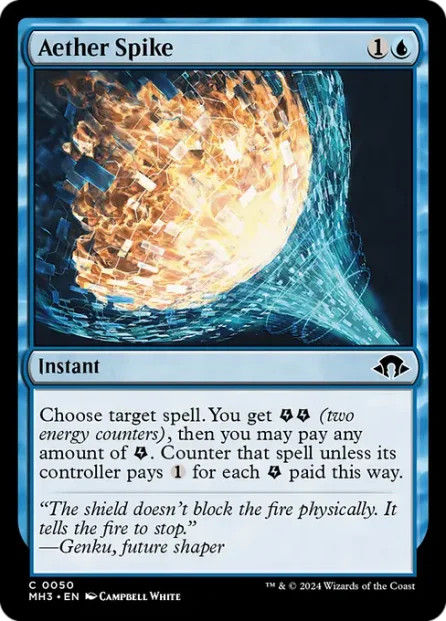 Aether Spike, Modern Horizons 3 — Magic: The Gathering card