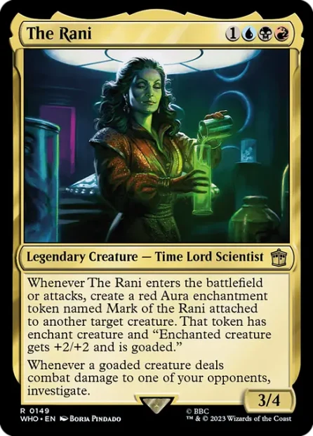 The Rani, Doctor Who — Magic: The Gathering card