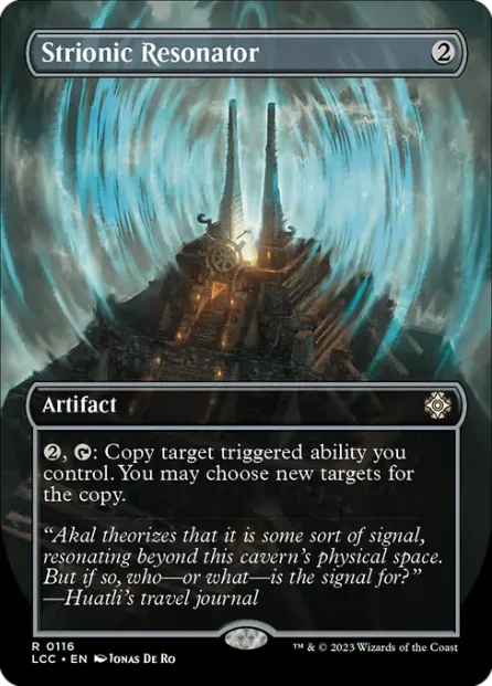 Strionic Resonator, The Lost Caverns of Ixalan Commander — Magic: The Gathering card