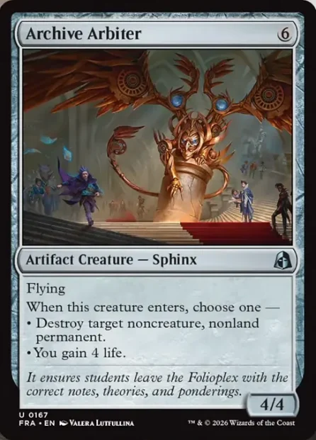 Archive Arbiter, Reality Fracture — Magic: The Gathering card