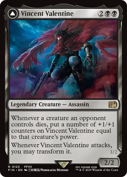 Vincent Valentine // Galian Beast, Final Fantasy — Magic: The Gathering card
