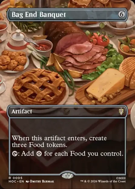 Bag End Banquet, The Hobbit Eternal — Magic: The Gathering card