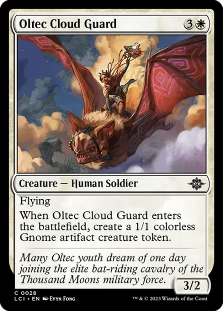 Oltec Cloud Guard, The Lost Caverns of Ixalan — Magic: The Gathering card