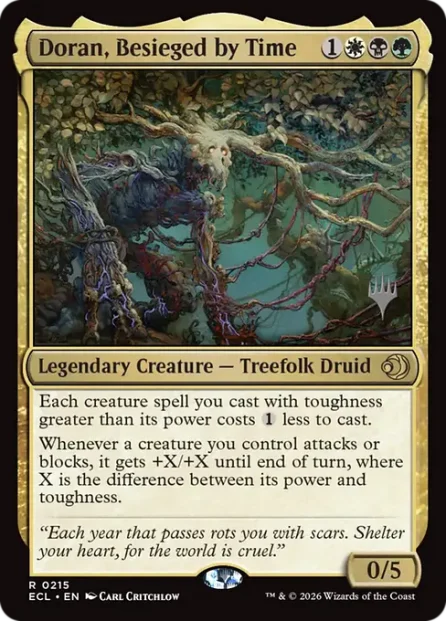 Doran, Besieged by Time, Lorwyn Eclipsed Promos — Magic: The Gathering card