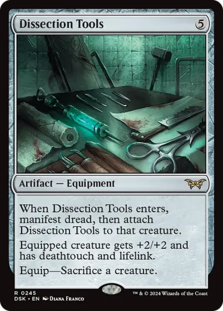Dissection Tools, Duskmourn: House of Horror — Magic: The Gathering card
