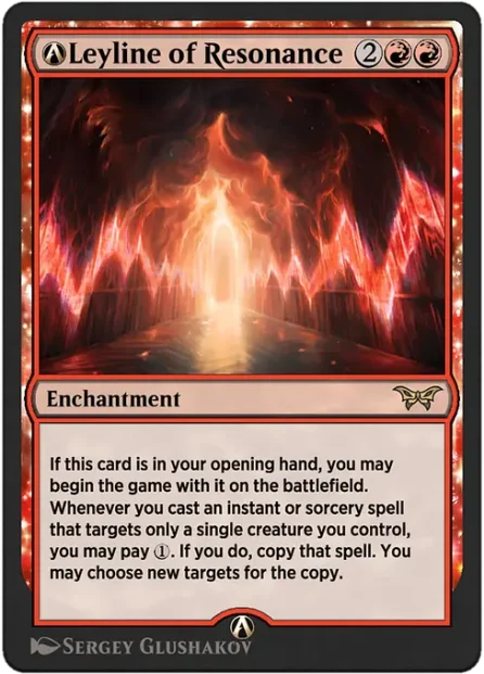 A-Leyline of Resonance, Duskmourn: House of Horror — Magic: The Gathering card