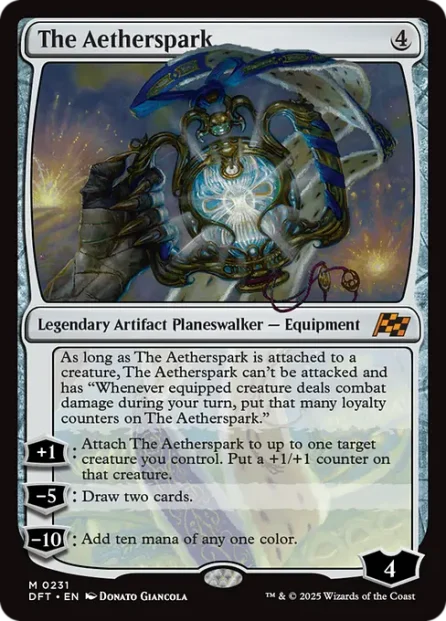 The Aetherspark, Aetherdrift — Magic: The Gathering card
