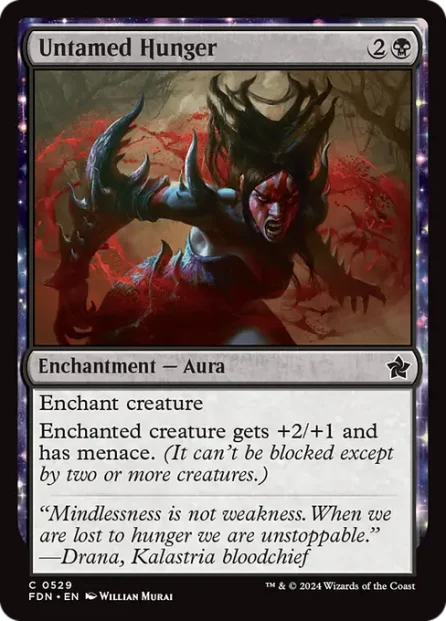 Untamed Hunger, Foundations — Magic: The Gathering card