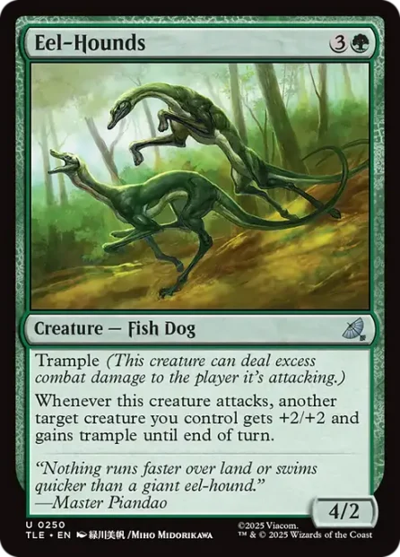 Eel-Hounds, Avatar: The Last Airbender Eternal — Magic: The Gathering card