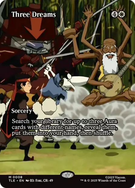Three Dreams, Avatar: The Last Airbender Eternal — Magic: The Gathering card