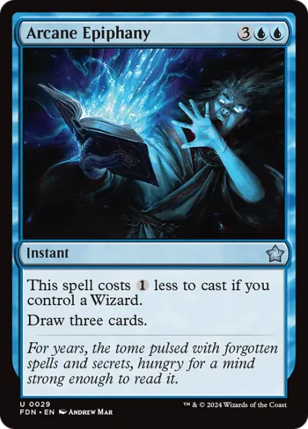 Arcane Epiphany, Foundations — Magic: The Gathering card