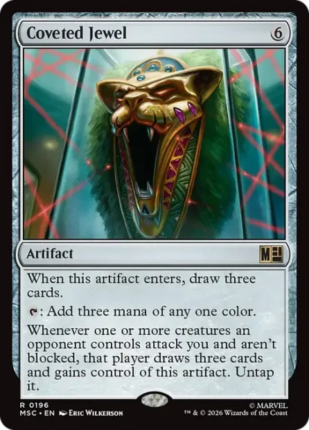 Coveted Jewel, Marvel Super Heroes Commander — Magic: The Gathering card
