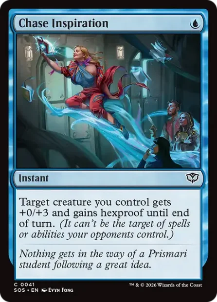 Chase Inspiration, Secrets of Strixhaven — Magic: The Gathering card