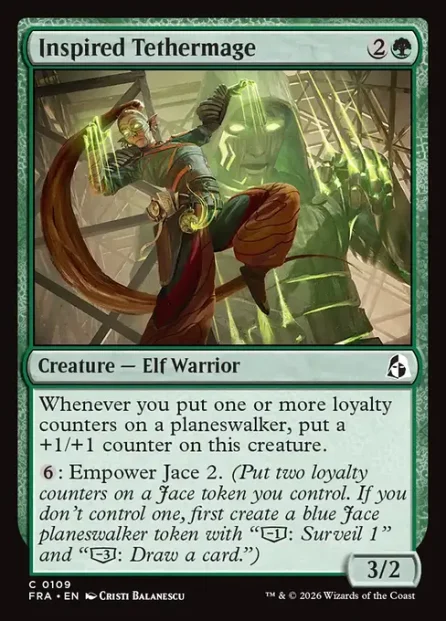 Inspired Tethermage, Reality Fracture — Magic: The Gathering card