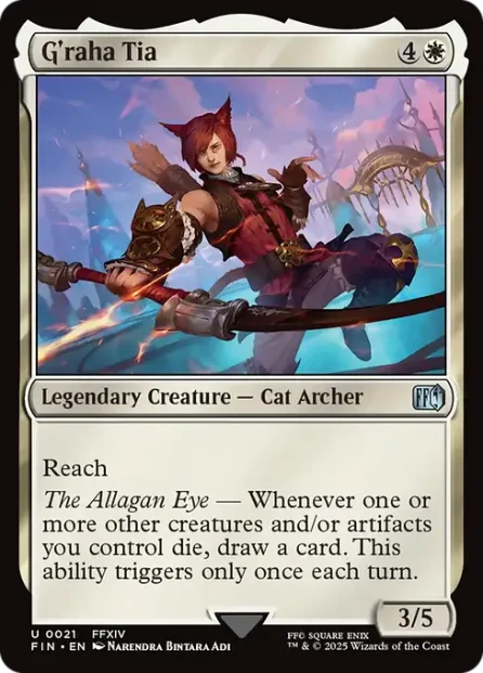 G'raha Tia, Final Fantasy — Magic: The Gathering card