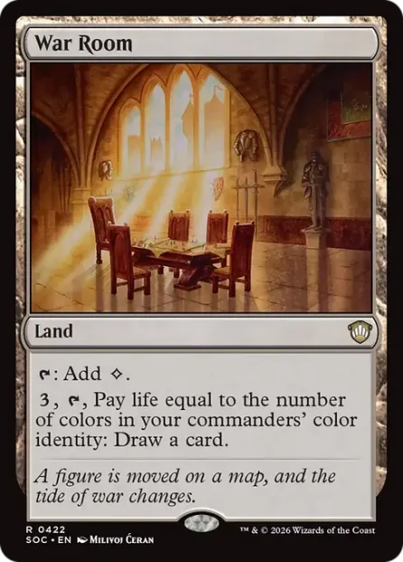 War Room, Secrets of Strixhaven Commander — Magic: The Gathering card