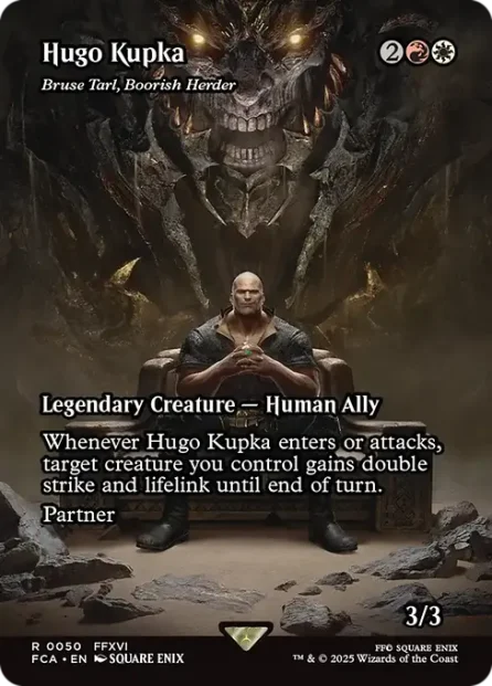 Bruse Tarl, Boorish Herder, Final Fantasy: Through the Ages — Magic: The Gathering card