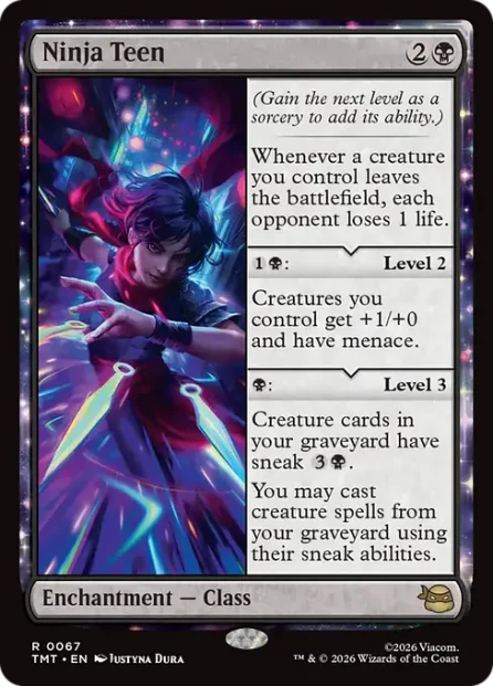 Ninja Teen, Teenage Mutant Ninja Turtles — Magic: The Gathering card