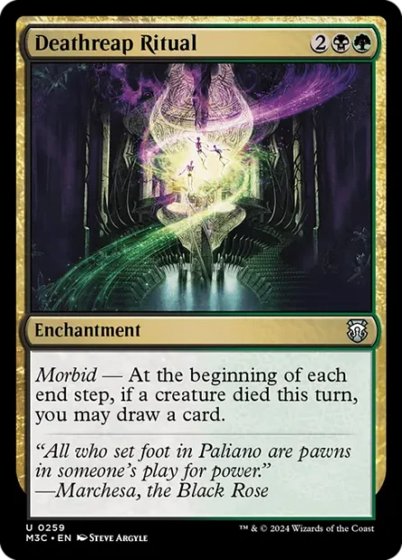 Deathreap Ritual, Modern Horizons 3 Commander — Magic: The Gathering card