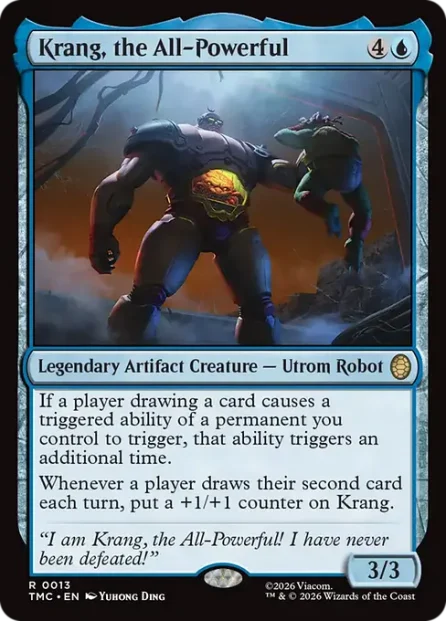 Krang, the All-Powerful, Teenage Mutant Ninja Turtles Eternal — Magic: The Gathering card