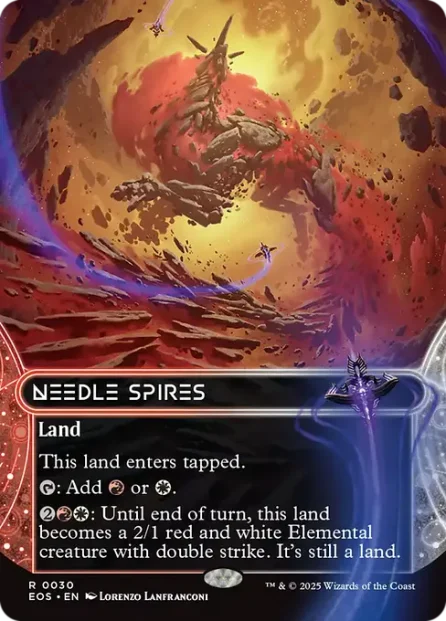 Needle Spires, Edge of Eternities: Stellar Sights — Magic: The Gathering card
