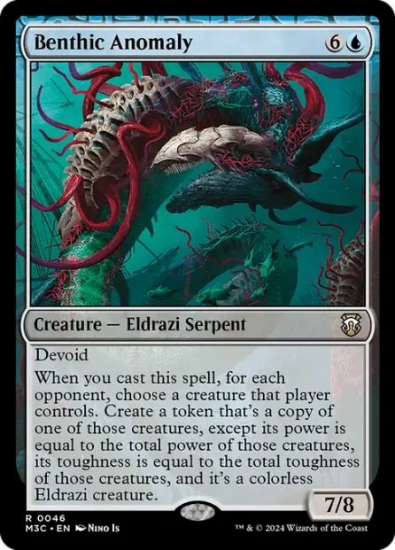 Benthic Anomaly, Modern Horizons 3 Commander — Magic: The Gathering card