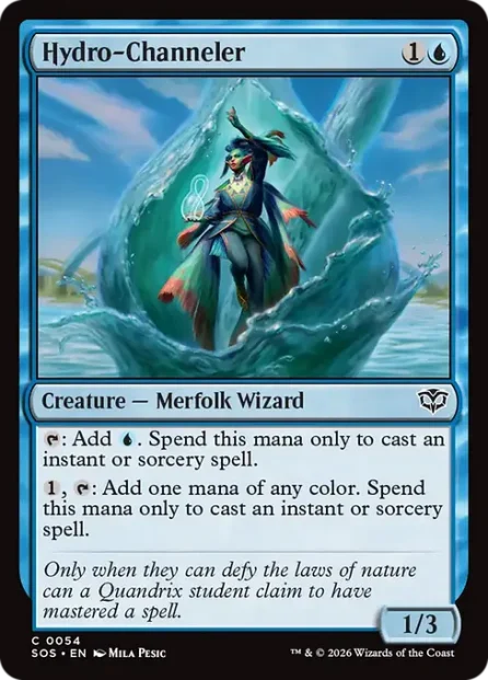 Hydro-Channeler, Secrets of Strixhaven — Magic: The Gathering card
