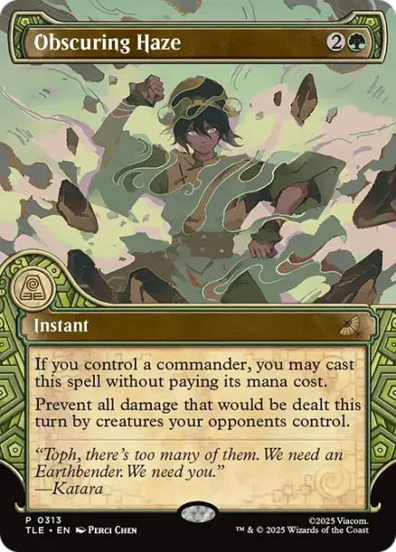 Obscuring Haze, Avatar: The Last Airbender Eternal — Magic: The Gathering card