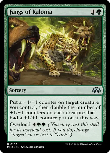 Fangs of Kalonia, Modern Horizons 3 — Magic: The Gathering card