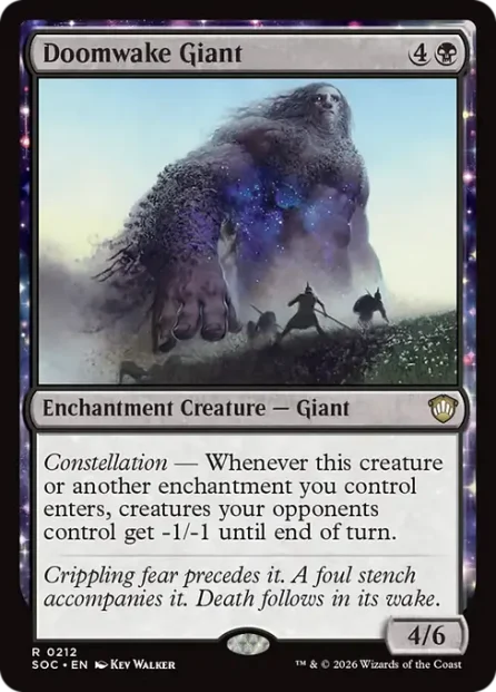 Doomwake Giant, Secrets of Strixhaven Commander — Magic: The Gathering card