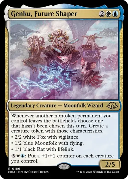 Genku, Future Shaper, Modern Horizons 3 — Magic: The Gathering card