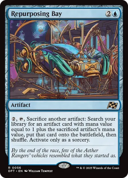 Repurposing Bay, Aetherdrift — Magic: The Gathering card