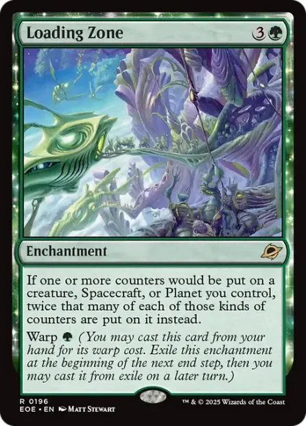 Loading Zone, Edge of Eternities — Magic: The Gathering card