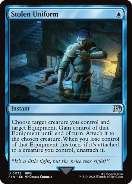 Stolen Uniform, Final Fantasy — Magic: The Gathering card