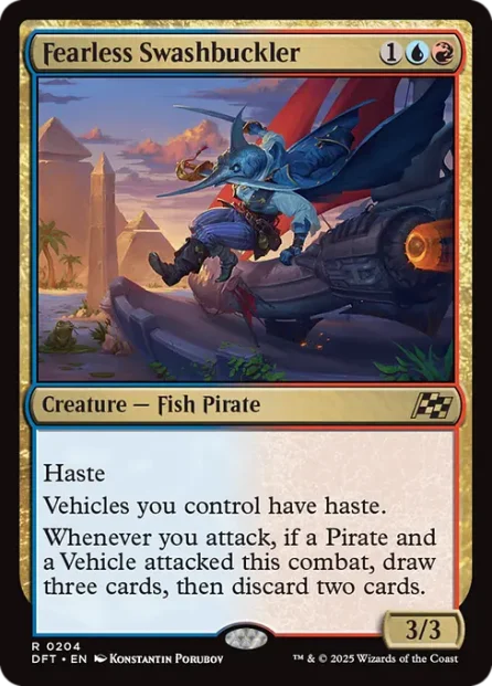 Fearless Swashbuckler, Aetherdrift — Magic: The Gathering card