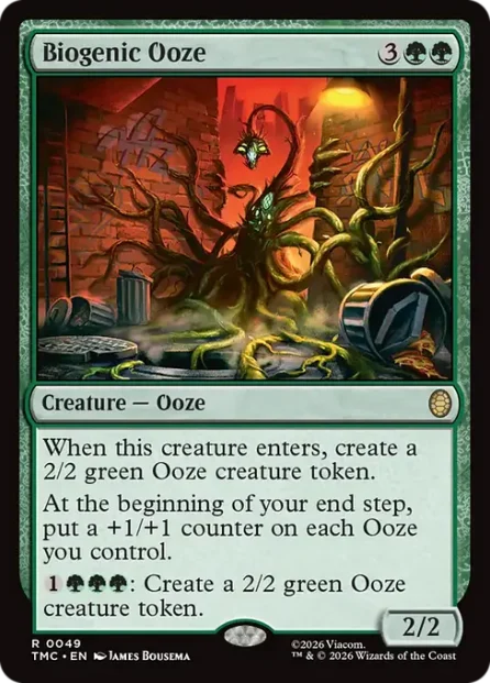 Biogenic Ooze, Teenage Mutant Ninja Turtles Eternal — Magic: The Gathering card