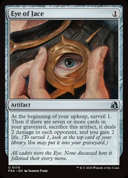 Eye of Jace, Reality Fracture — Magic: The Gathering card