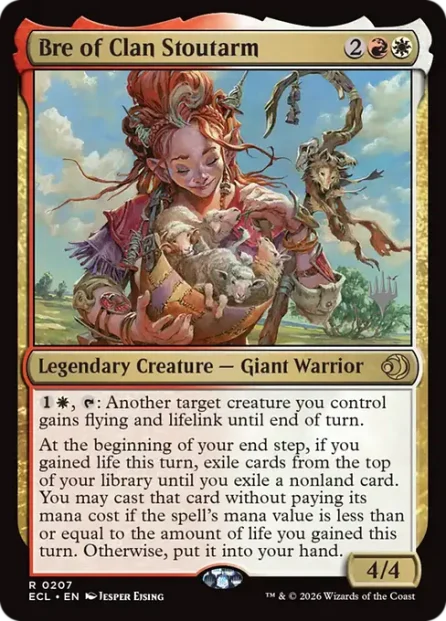 Bre of Clan Stoutarm, Lorwyn Eclipsed Promos — Magic: The Gathering card