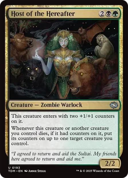 Host of the Hereafter, Tarkir: Dragonstorm — Magic: The Gathering card