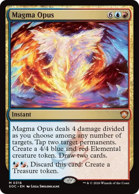 Magma Opus, Secrets of Strixhaven Commander — Magic: The Gathering card