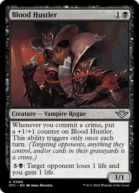 Blood Hustler, Outlaws of Thunder Junction — Magic: The Gathering card