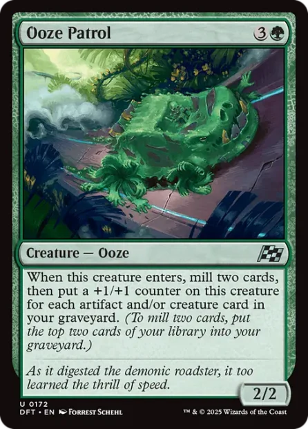Ooze Patrol, Aetherdrift — Magic: The Gathering card