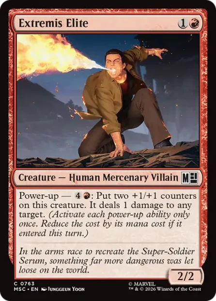 Extremis Elite, Marvel Super Heroes Commander — Magic: The Gathering card