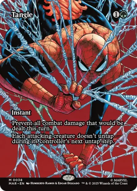 Tangle, Marvel Universe — Magic: The Gathering card