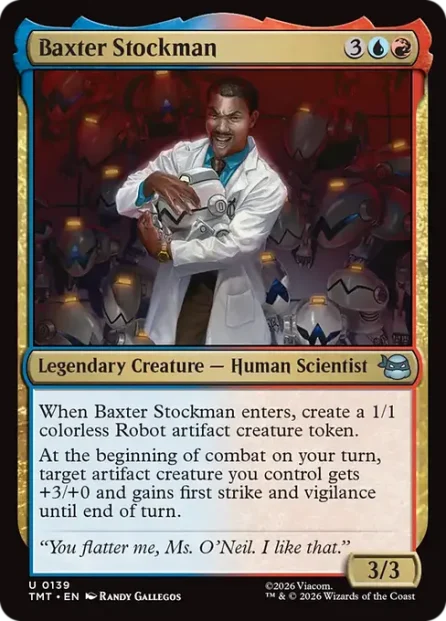 Baxter Stockman, Teenage Mutant Ninja Turtles — Magic: The Gathering card