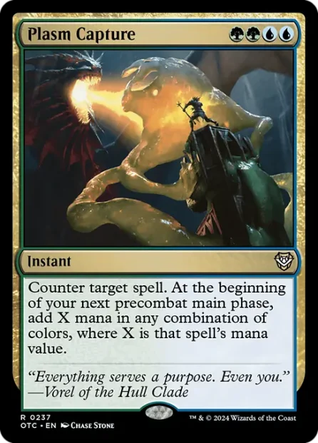 Plasm Capture, Outlaws of Thunder Junction Commander — Magic: The Gathering card