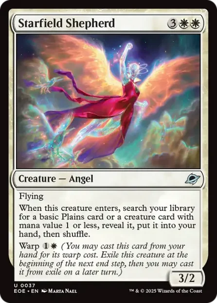 Starfield Shepherd, Edge of Eternities — Magic: The Gathering card