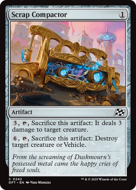Scrap Compactor, Aetherdrift — Magic: The Gathering card