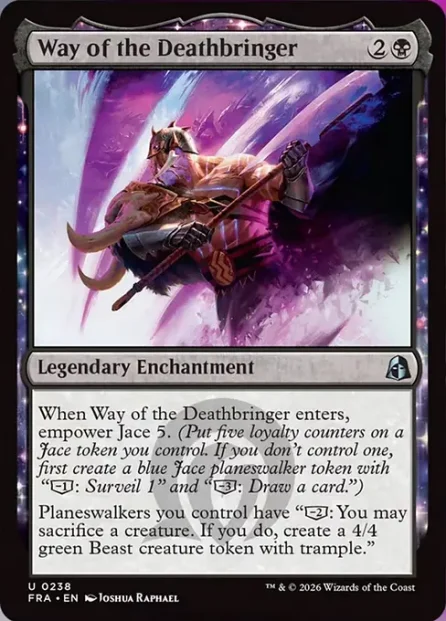 Way of the Deathbringer, Reality Fracture — Magic: The Gathering card